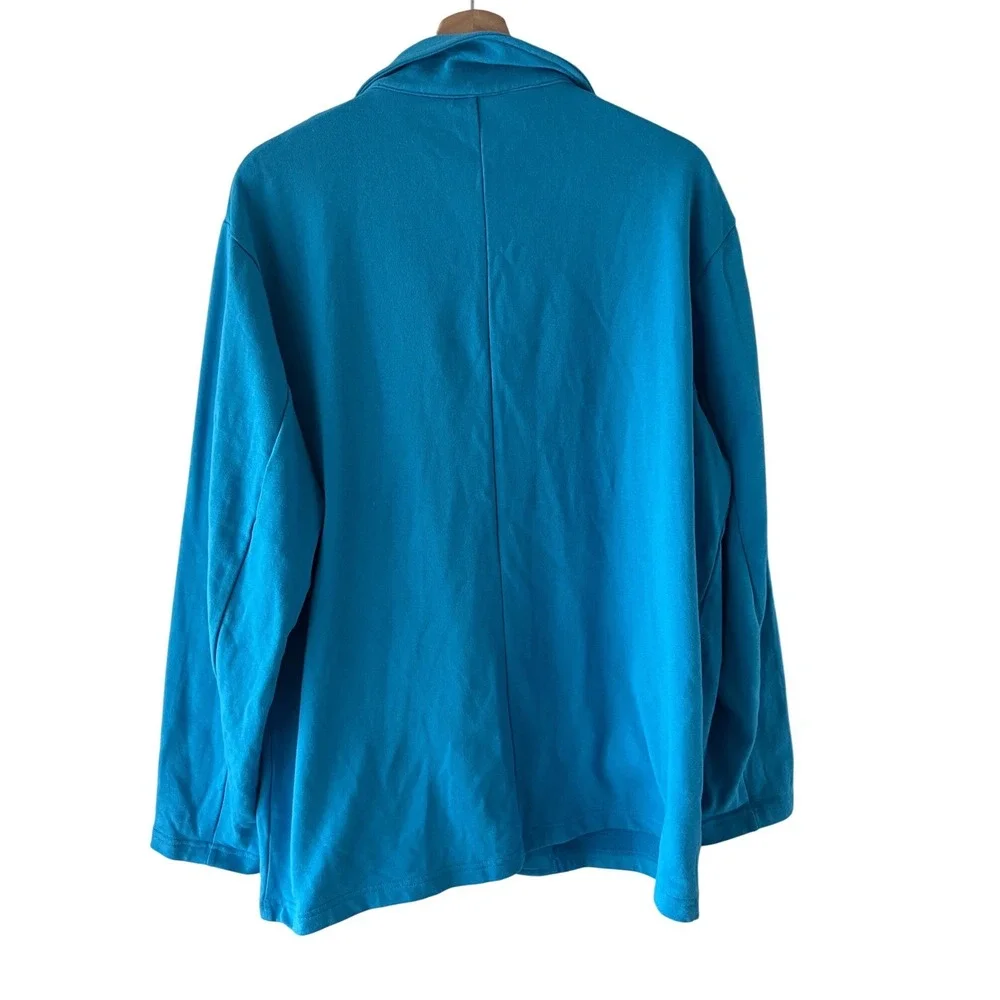 Wicked Shiz University Universal Studios Blue Cotton Blazer Jacket XL Costume
